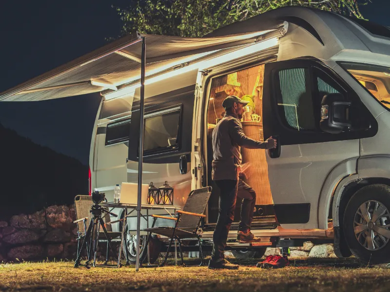 quiet rv parks