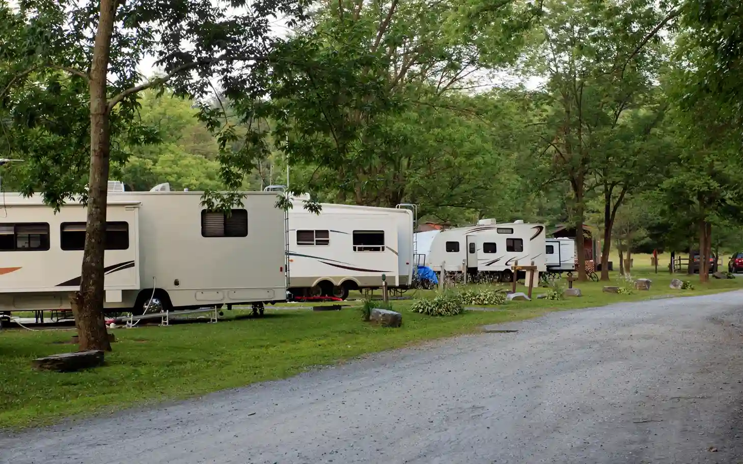 campgrounds with rv hookups
