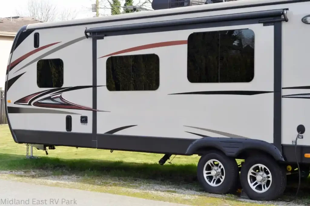 how to repair gapping rv skirts