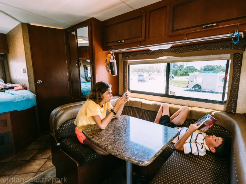 rv camping with kids